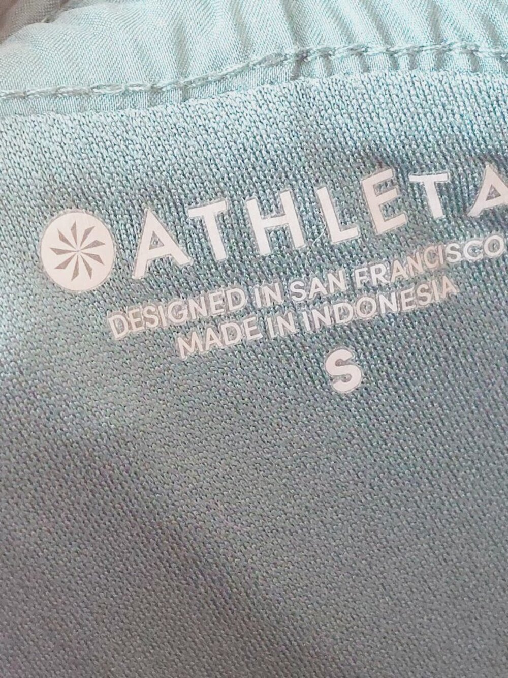 Athleta Women's Teal Elastic Waist Built-In-Sport Running Athletic Shorts Sz S - Picture 9 of 10